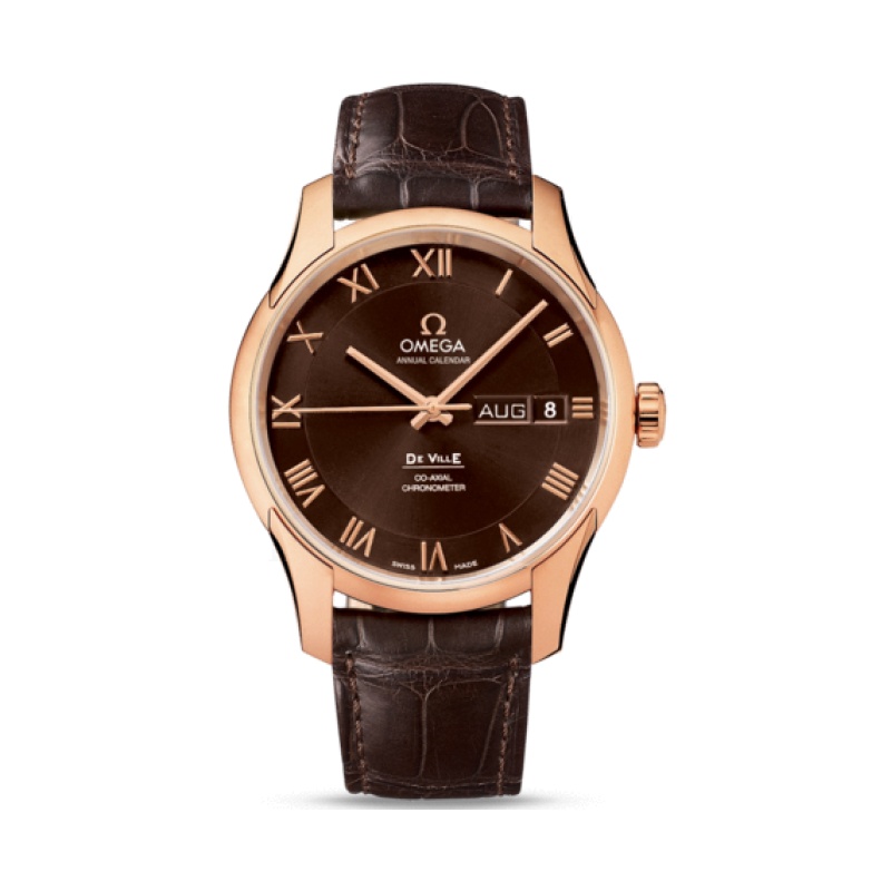 omega watches de ville annual calendar co axial 43153412213001