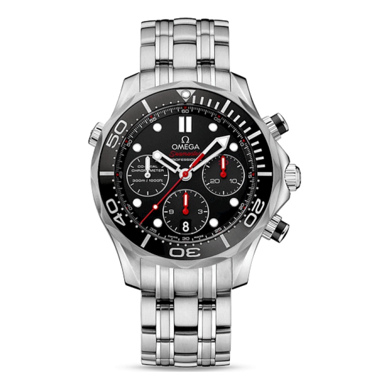 omega watches seamaster diver 300m co axial chronograph 21230445001001