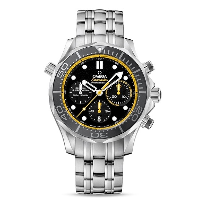 omega watches seamaster diver 300m co axial chronograph 21230445001002