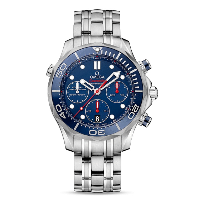 omega watches seamaster diver 300m co axial chronograph 21230445003001