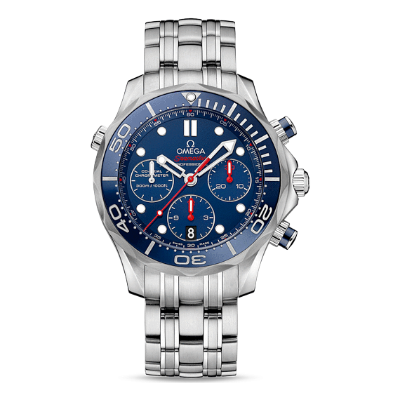 omega watches seamaster diver 300m co axial chronograph 21230445003001