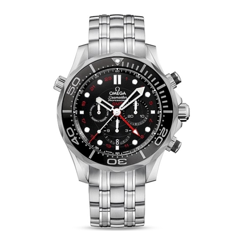 omega watches seamaster diver 300m gmt co axial chrono 21230445201001