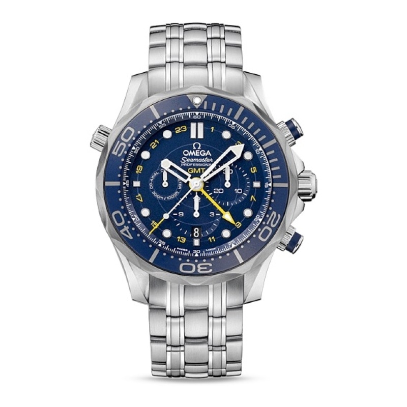 omega watches seamaster diver 300m gmt co axial chrono 21230445203001