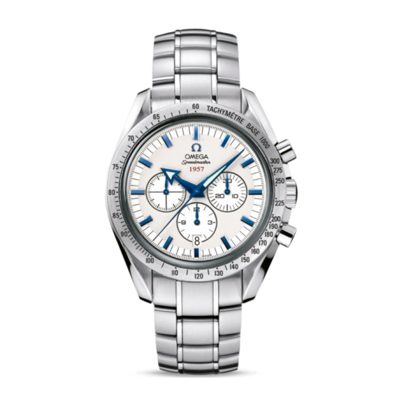 omega watches speedmaster broad arrow 1957 co axial chrono 32110425002001