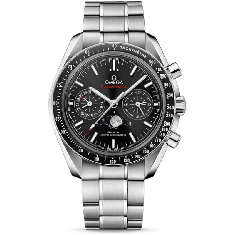 omega watches speedmaster moonwatch co axial chronograph 30430445201001