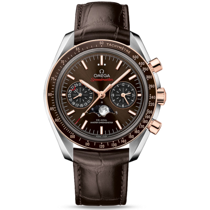 omega watches speedmaster moonwatch co axial master chronometer moonphase chronograph 30423445213001