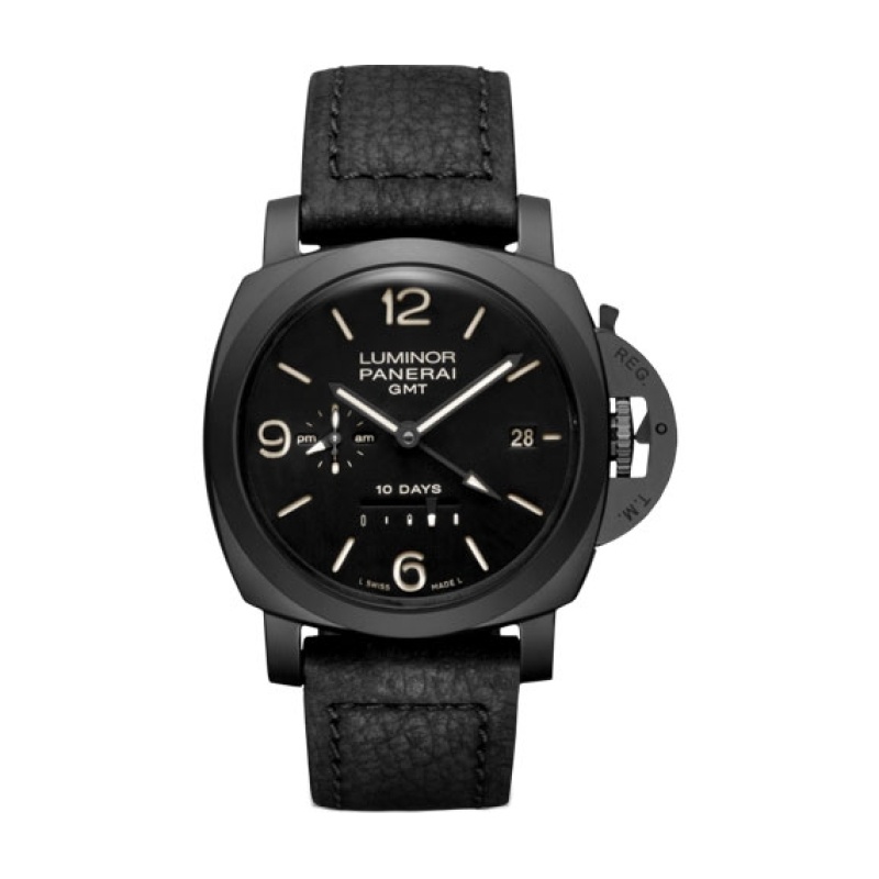officine panerai watches luminor 1950 10 days gmt ceramic pam00335