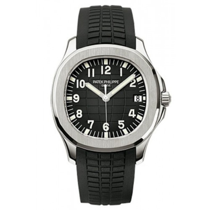 patek philippe aquanaut automatic black dial stainless steel mens watch 5167a001