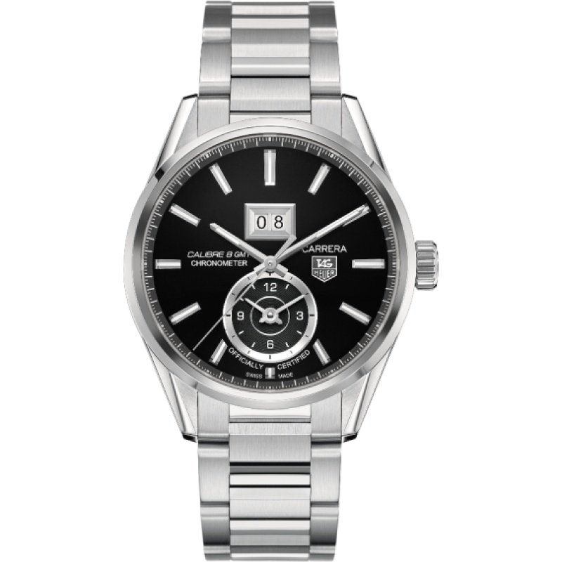 tag heuer watches carrera calibre 8 gmt gran calendario war5010ba0723