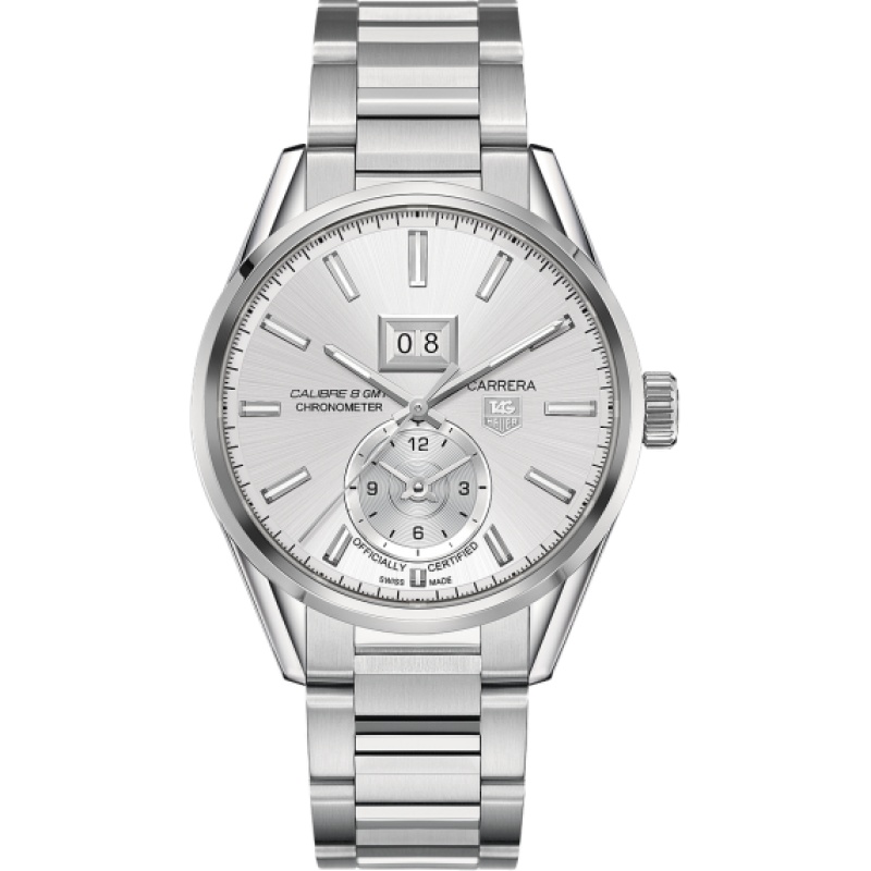 tag heuer watches carrera calibre 8 gmt gran calendario war5011ba0723