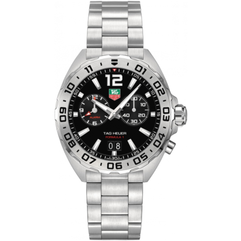 tag heuer watches formula 1 quartz alarm waz111aba0875