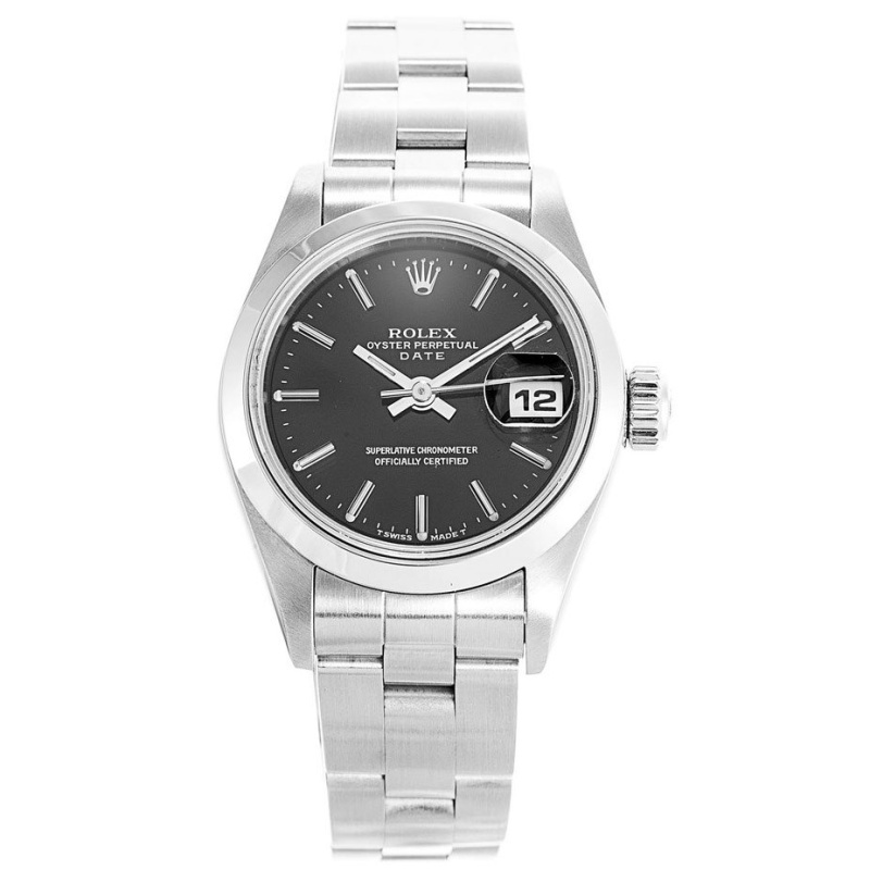 Black Dial Ladies Datejust 69160 Replica