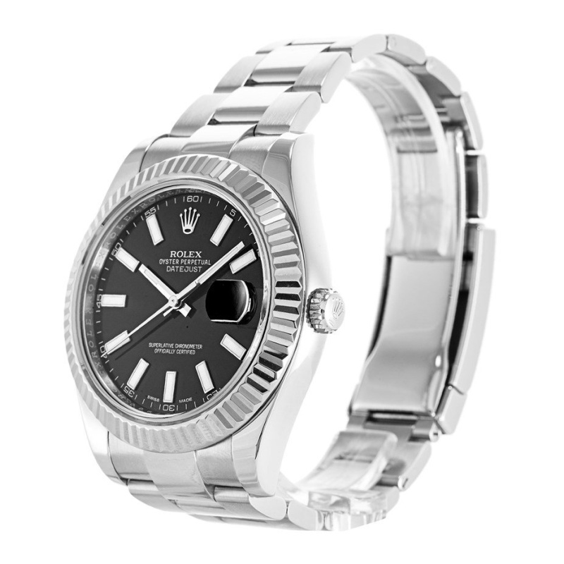 Black Rolex Datejust 116334 Imitation Watch