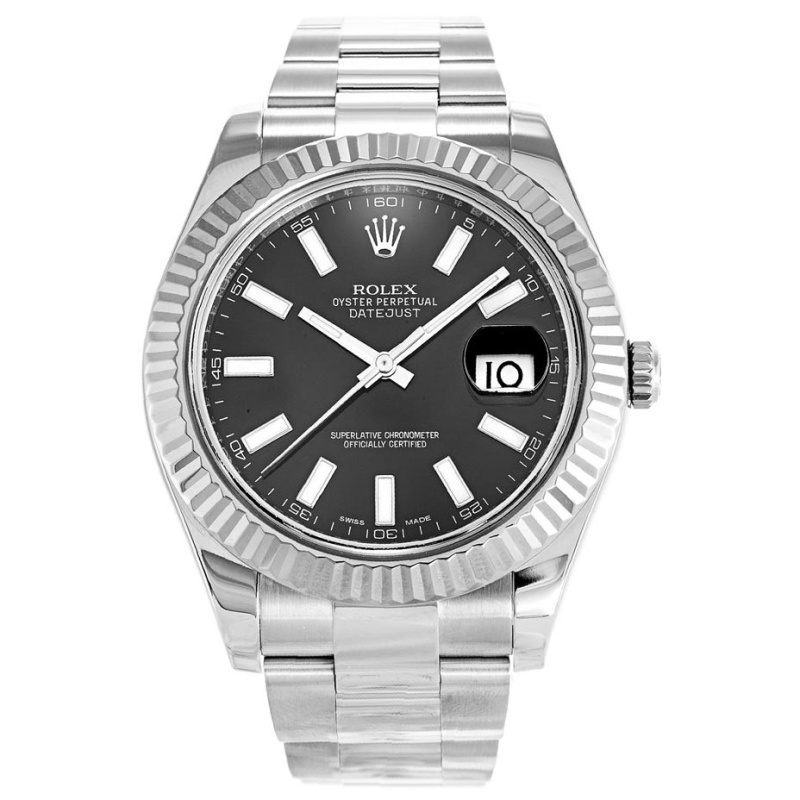 Black Rolex Datejust 116334 Replica