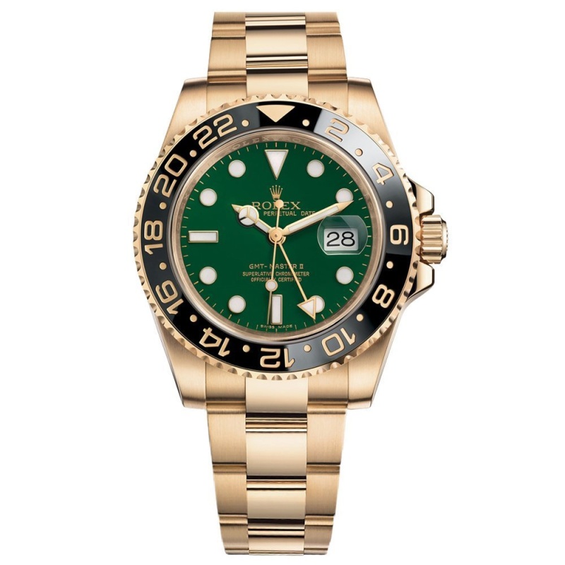 Fake Rolex GMT II Green Model 116718GSO