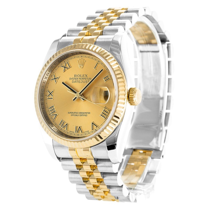 Fake Roman Numerals Datejust 116233