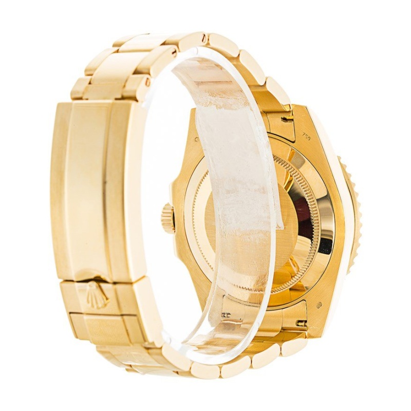 Gold Submariner 116618 LB Replica Back