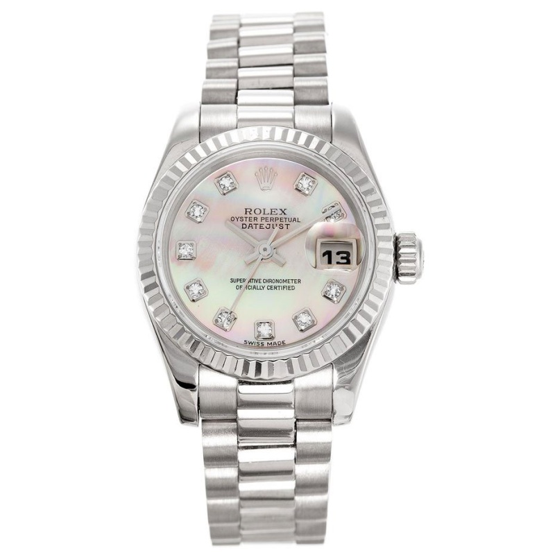 Mother of Pearl Ladies Datejust 179179 Replica