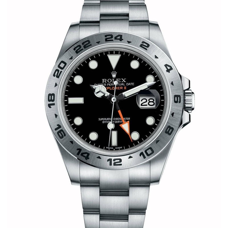 Rolex Explorer II Black Replica 42mm 216570BKSO