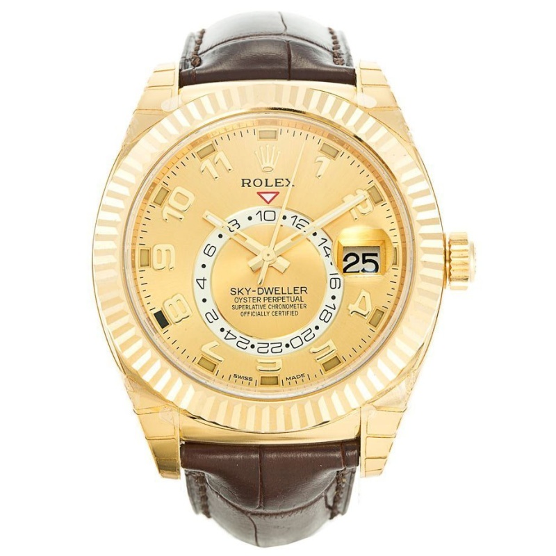 Sky Dweller 326138 Gold Replica