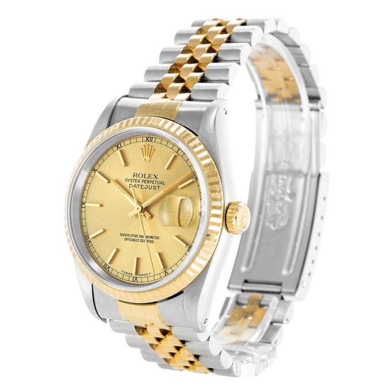 Two Tone Datejust 16233 Imitation Watch